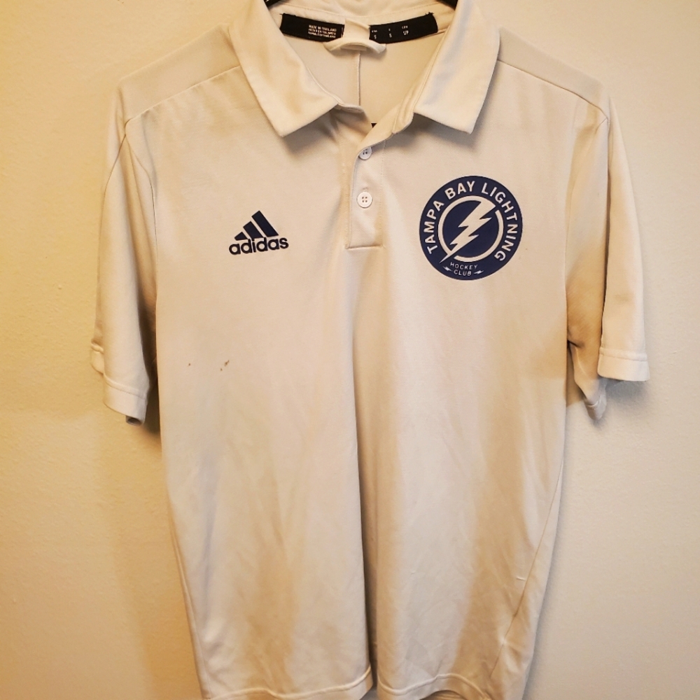 Two Tampa Bay Lightning Polos